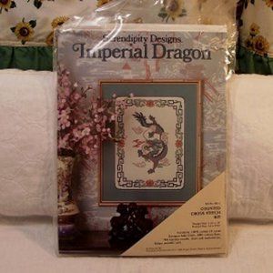 SERENDIPITY DESIGNS Counted Cross  Imperial Dragon